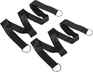 1 Set Adjustable Tree Swing Straps Kit for Outdoor Hammock Durable Double Reinforced Swing Hanging Kit with Hooks Easy Quick Installation for Camping