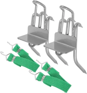 1 Set Tree Climbing Tool Portable Tree Climbing Spikes Pole Climbing Gear Tree Climbing Spikes for Tree Work Metal Climbing Spikes Nonslip Climbing Spikes Shoes Climb Tools Rubber