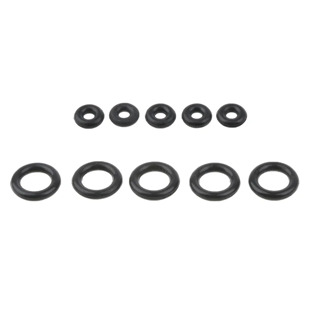 10 Pcs Camping Stove Gas Refill O Ring Gas Tank Seal Rubber Gasket Washer Spacers 5mm 12mm