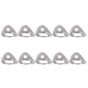 10 Pcs Climbing Hanger, Stainless Steel Climbing Anchors, Lightweight Rock Climbing Anchors for Cave Exploration Engineering Protection