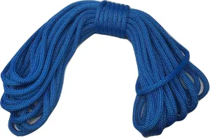 1/2 Inch by 100 Feet Blue Double Braid Nylon Rope
