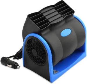12V Car Fan, Auto Vehicle RV Powerful Ventilation Electric Car Fans with Cigarette Lighter Plug for SUV