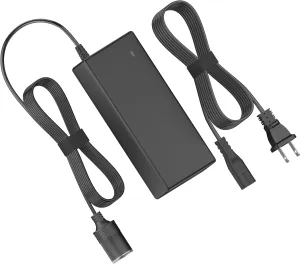 12V Power Cord Compatible with Igloo Iceless Thermoelectric Coolers, Fits Iceless Kool Mate Cool Chill Cigarette Lighter Socket Supply Charger Cord