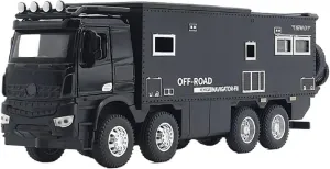 1:32 for Nomad Pilot Alloy Off-Road Vehicle Camping RV Model(Black)