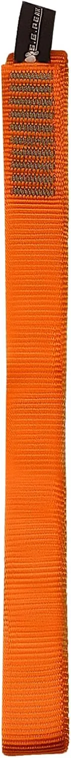 16mm Nylon Climbing Sling Runner, 23KN/5171 lbs, EN566 Rock Climbing Webbing Straps for Tree Work, Positioning, Rigging, Ziplining, Anchoring,Hanging, Stretching,3pc,48inch,Green