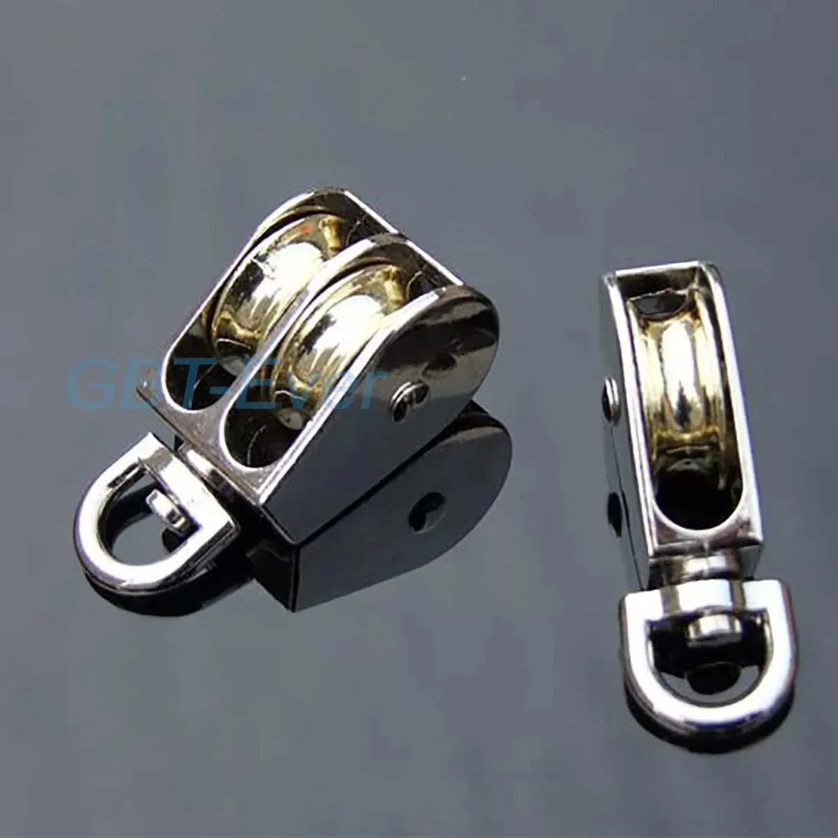 1Pcs 36/43/52/58/75/86mm Lifting Rope Roller Pulley Wheel Climbing Mini Pulleys Metal Sheave Zinc Alloy Katrol Wiel