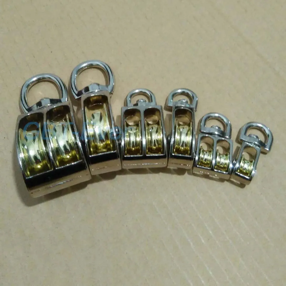 1Pcs 36/43/52/58/75/86mm Lifting Rope Roller Pulley Wheel Climbing Mini Pulleys Metal Sheave Zinc Alloy Katrol Wiel