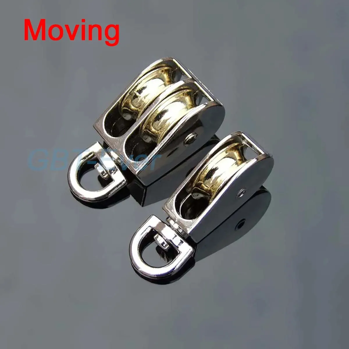 1Pcs 36/43/52/58/75/86mm Lifting Rope Roller Pulley Wheel Climbing Mini Pulleys Metal Sheave Zinc Alloy Katrol Wiel