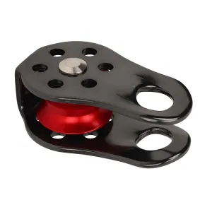 20kN Lightweight Aluminum Alloy Micro Pulley for Climbing, Rappelling, and Rescue High Altitude Work