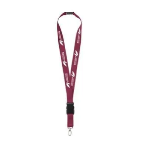 24MM LANYARD in Burgundy