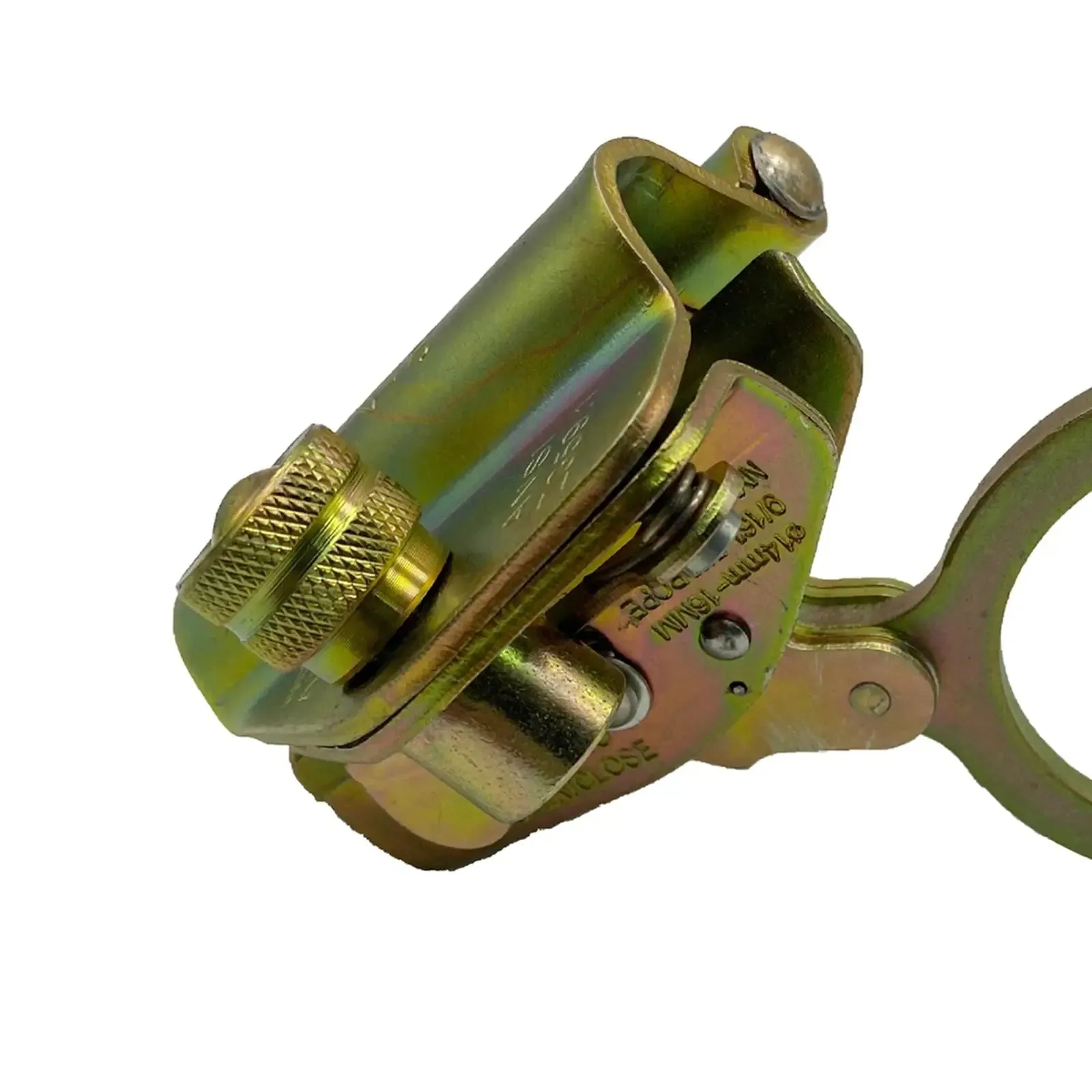 25kN Rope Grab with Fall Protection for Rock Climbing, Caving, Rappelling, and Rescue