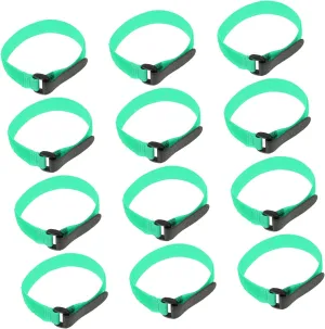 25Pcs Adjustable Straps Reusable Multi Purpose Cargo Binding Belt for Yoga Mats Models and Goods Durable Blends