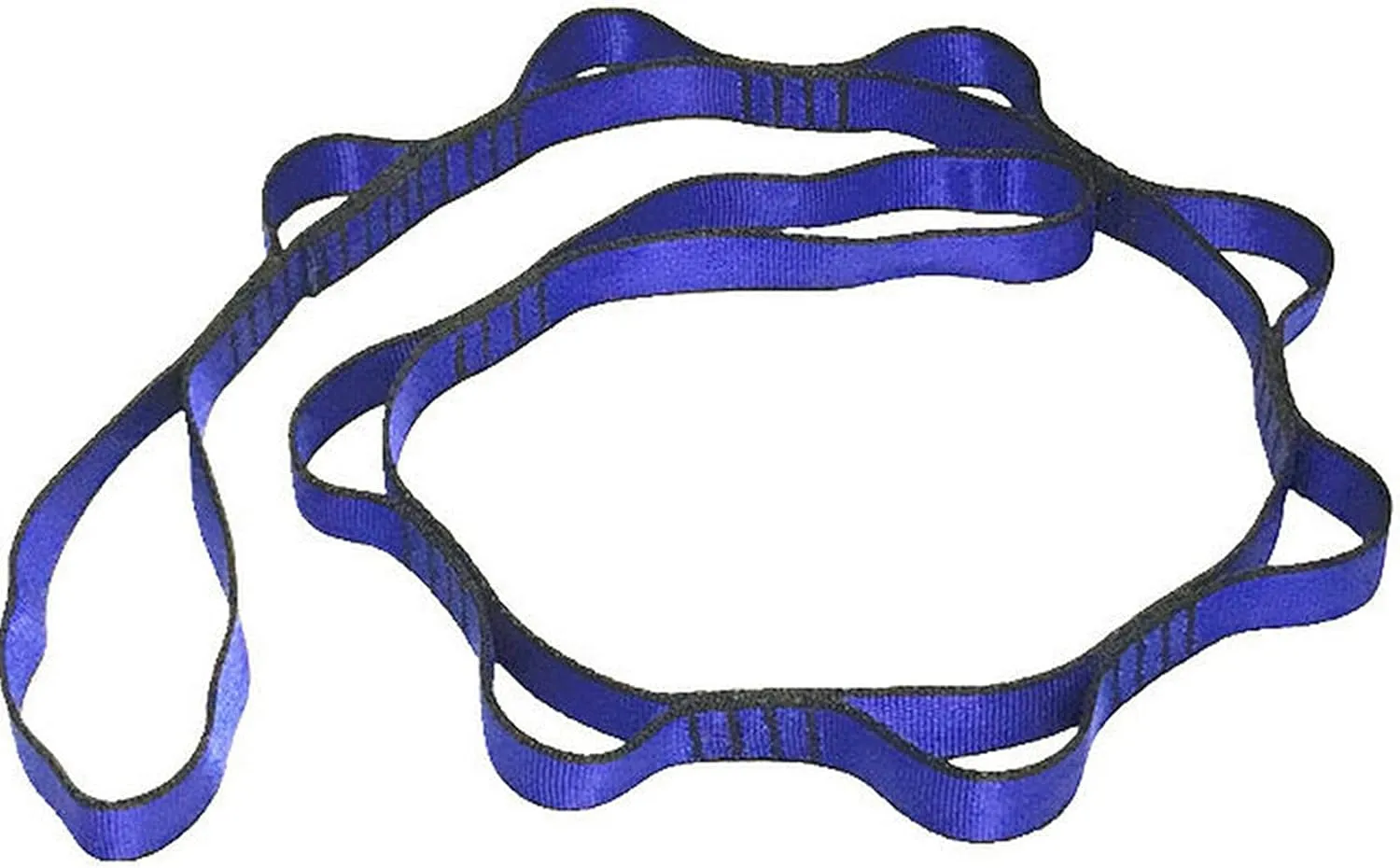 2Pcs 22KN Strong Climbing Strap Daisy Chain Nylon Daisy Chain Adjustable Strap Rope ，Length 110/150/180cmYoga Extend Belt