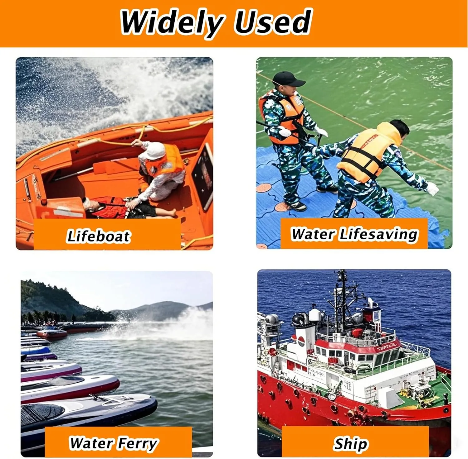 3 5 7 Pieces Water Rescue Throwing Frisbee, Drowning Emergency Rescues Disc with 131 Ft Length & 0.15 in Diameter Rope, Marine Handthrow Life Saving Device for Flood Relief(1 Piece)