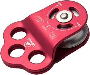 30KN Triple Attachment Pulley / Hitch Climbing Arborist for 13mm Rope Rigging Tools