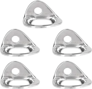 316 Stainless Steel 5PCS Climbing Anchors - Heavy - Duty Hangers for Rappelling, Aerial Jobs & Indoor Climbing