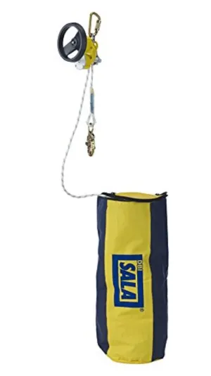 3M DBI/SALA Rollgliss 3327500 Rescue Unit, 500-Foot Includes 2 Carabiner, 4-Foot Anchor Sling And Rope Bag