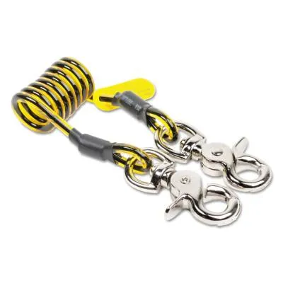 3M™ Trigger2Trigger Coil Tethers, 1.75 in, Carabiner, 5 lb Cap., 1500068