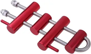 4 Bar Rack Descender for Mountaineering and Caving