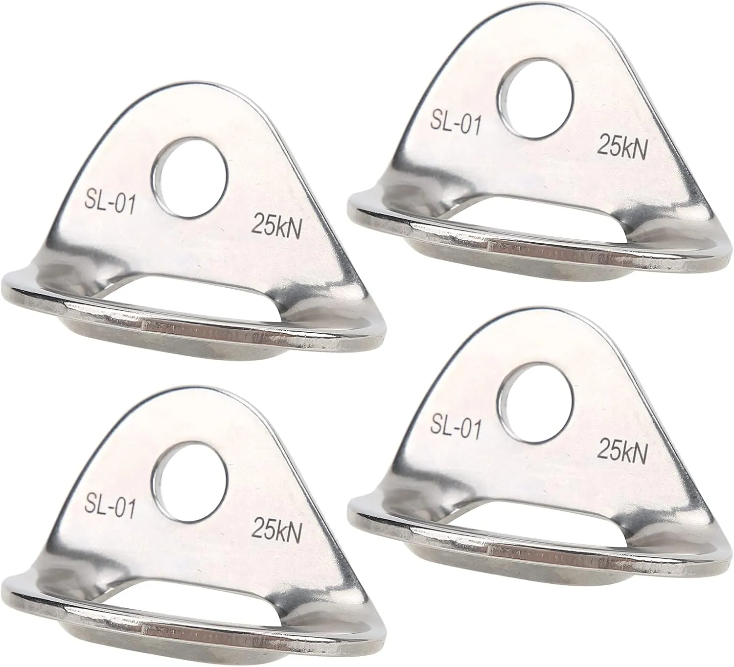 4 Pcs Climbing Hanger, Large Bearing Capacity, for Rock Climbing, Rappelling, Indoor Climbing and More