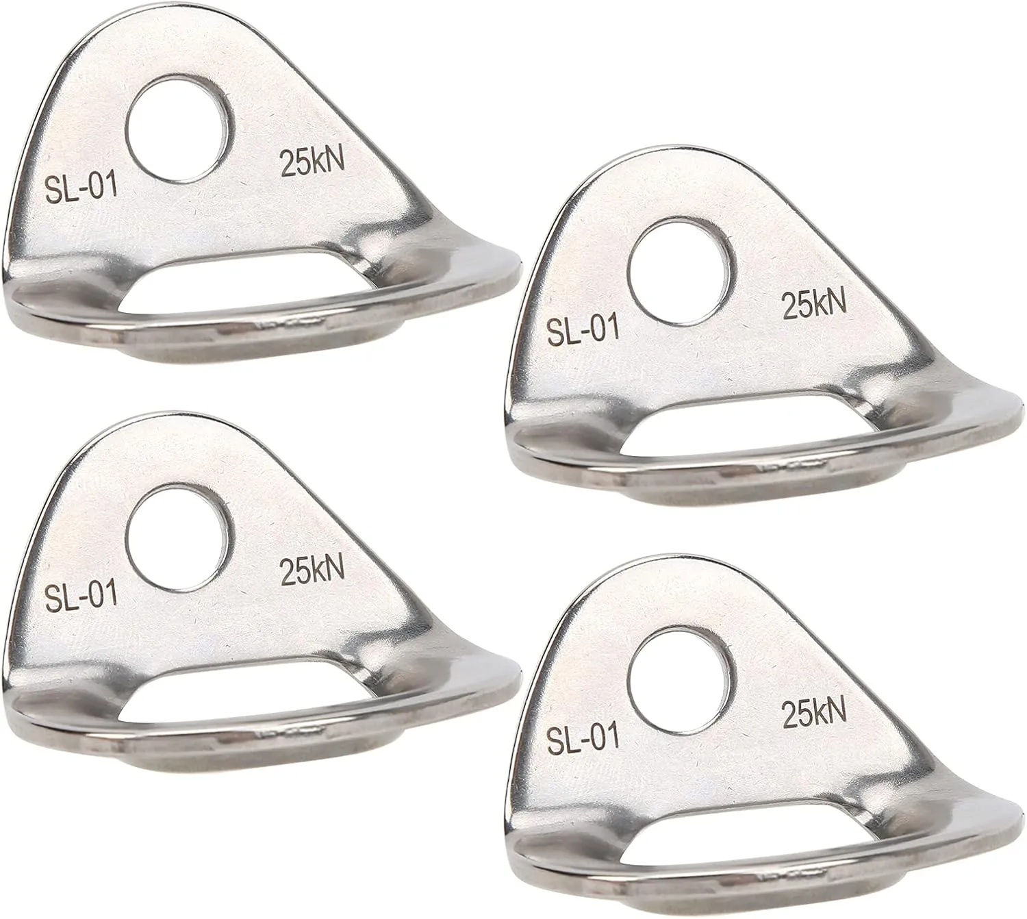 4 Pcs Climbing Hanger, Stainless Steel Hanger Bolts, Rock Rock Climbing Accessories for High Altitude