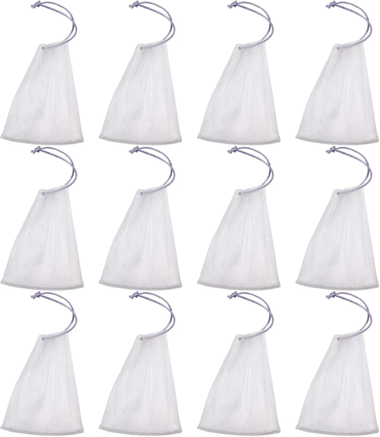 40pcs Soap Soap Net Soap Helper Soap Foaming Net Soap Foaming Soap Exfoliating Gloves Soap Saver Pouch Face Cleaning Gloves Soap Pouch