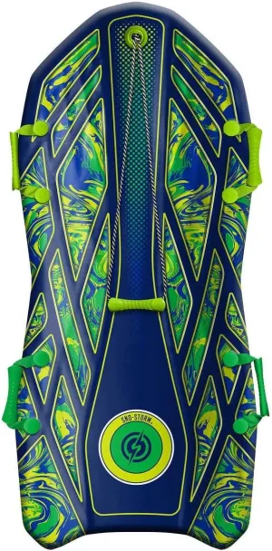 50" Vipernex Snow Sled Lightweight Glide Smoothly Ready to Ship, 2 Seater - Lime
