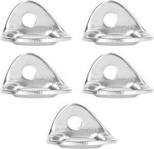 5PCS Climbing Anchor 316 Stainless Steel Climbing Bracket for Abseiling Work in the Air