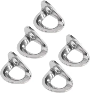 5PCS Climbing Anchor, Stainless Steel Rock Climbing Hanger for Rappelling with Large Bearing Capacity, Easy to Install & Carry for Drilling Exploration, Aerial Work