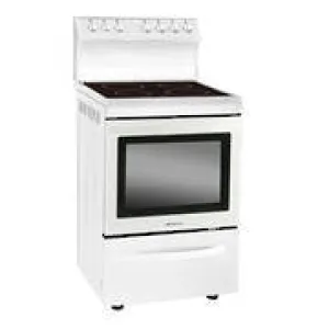 600mm Parmco White Ceramic Free Standing Stove