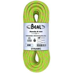 8mm Rando 20m Walking Rope - Green