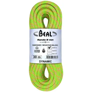 8mm Rando 30m Walking Rope - Green