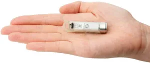 A5WR, with unique luminous body (red and white), 550 Lumens CREE XP-G3 S5 LED Mini Keychain Rechargeable Flashlight With Built-In 4.2V 130mAh Polymer Li-ion Battery A5WR, RovyVon (A5WR luminous body)