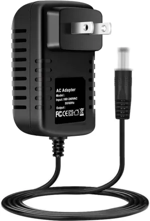 AC/DC Adapter Compatible with Emjoi AP-9PB AP9PB Gently Silken eMagine AP-18R AP18R LG034120 Rechargeable Dual Opposed 72 Tweezer Head 3.4V Power (NOT for Emjoi AP-18 AP-18S AP-18MS AP-18W)