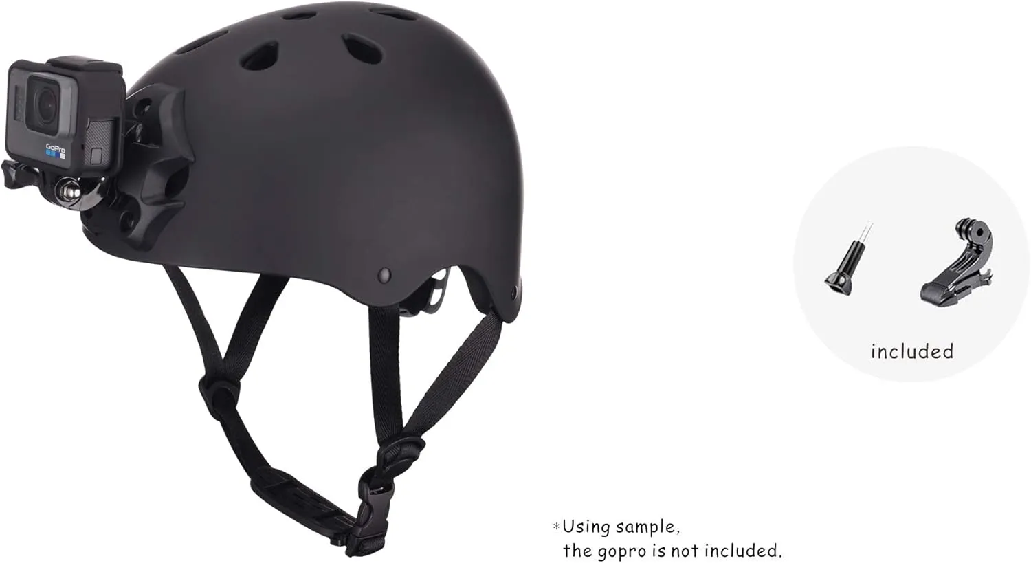 Adult Rafting Kayaking Watersports Helmet with Camera Clamp Mount Plate
