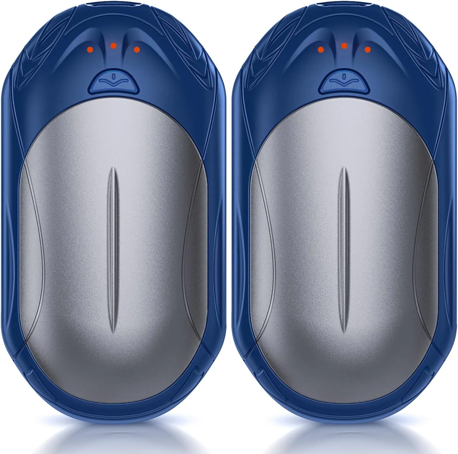 AI Hand Warmers Rechargeable 2 Pack, 6000mAh Electric Hand Warmers, AI Smart Chips 20Hrs Long Safe Heat, Portable Pocket Heater, Gifts for Christmas, Outdoor, Golf, Hunting, Camping Accessories