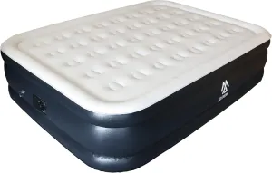 Air Mattress with Built in Pump - Luxury Double High Inflatable Bed for Home, Travel & Camping, Queen, 20", Vavy/White