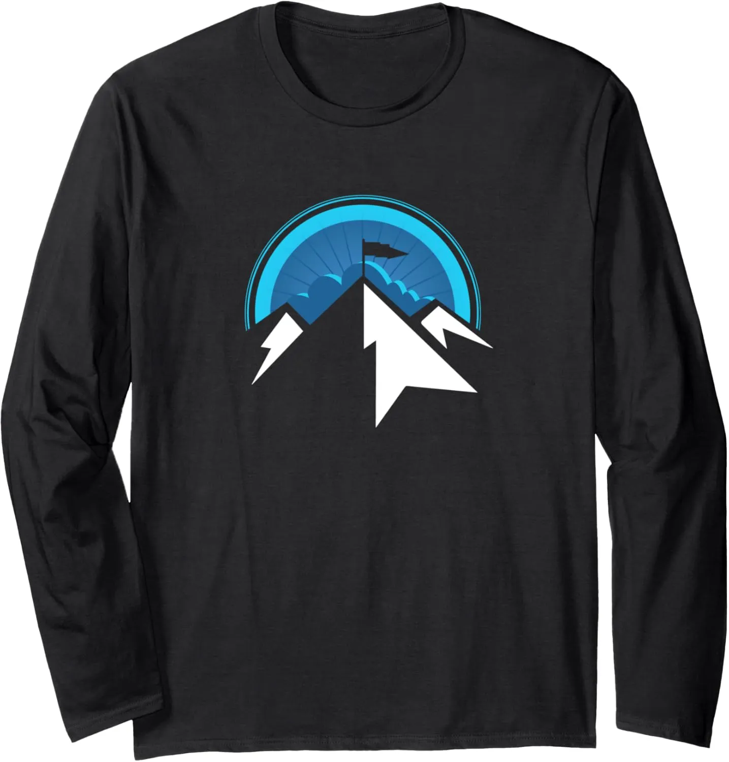 ALPINE SUNRISE MOUNTAIN CLIMBING LIFE Long Sleeve T-Shirt