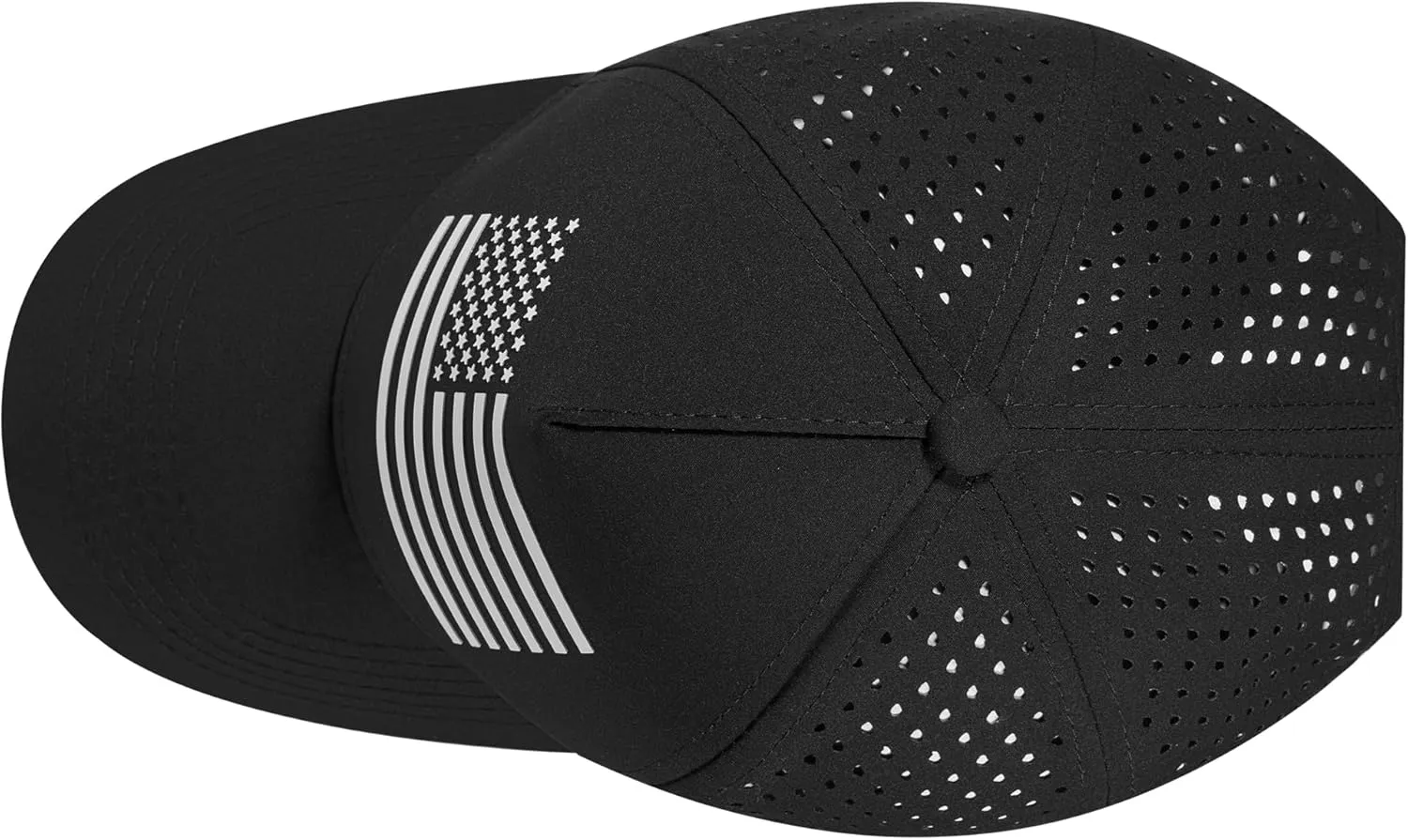 American Flag Trucker Hats, Waterproof Baseball Cap for Men Women, Quick-Dry Mesh Breathable Adjustable Fit Snapback Hat