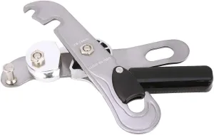 Anti-Panic Hand Control Down Device, High Quality Down Device, Hand Control Descender, Corrosion for Exploration Aerial Work(Anti-panic manual descender)