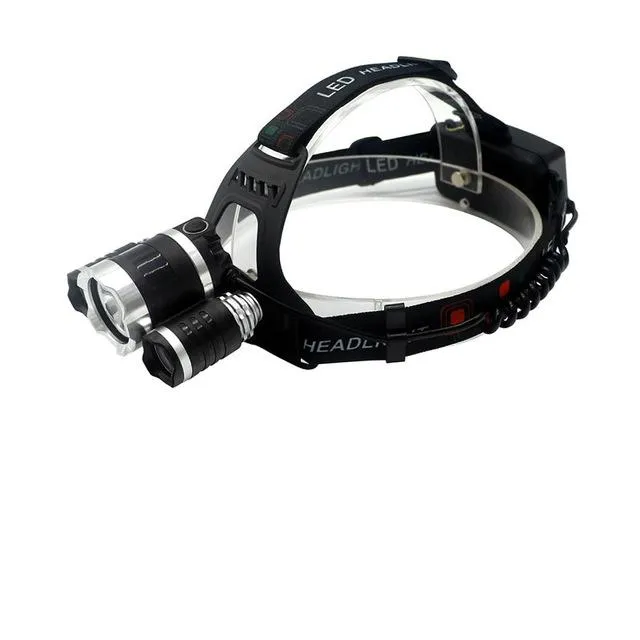 ANYIGE XML T6 LED Headlamp 4 Modes Headlight Camping Head Lamp lighting Flash Light Torch Lantern Fishing Use 18650 battery