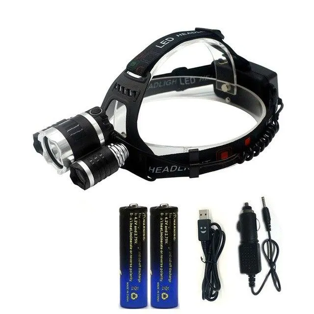 ANYIGE XML T6 LED Headlamp 4 Modes Headlight Camping Head Lamp lighting Flash Light Torch Lantern Fishing Use 18650 battery