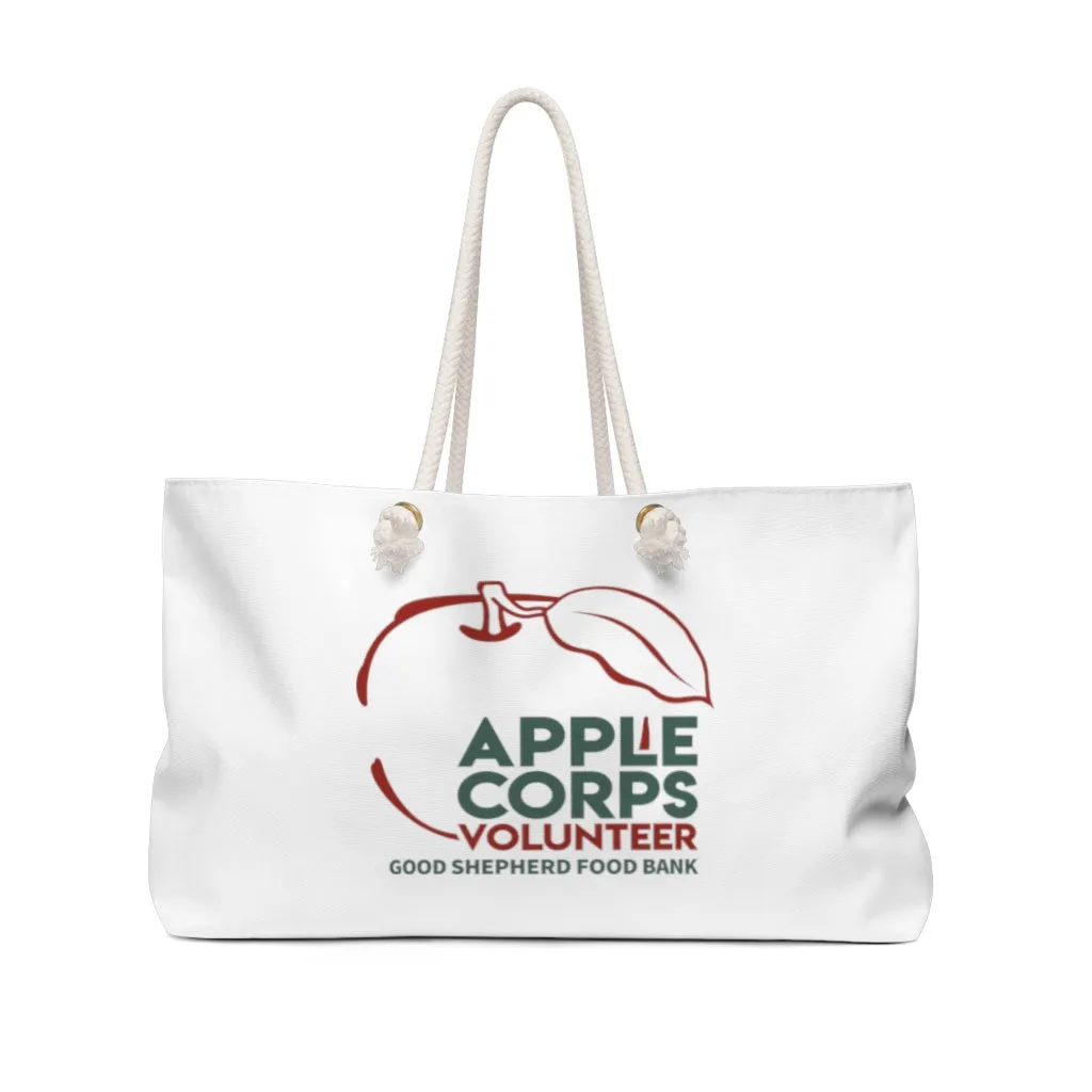 Apple Corps Volunteer - Apple Weekender Bag