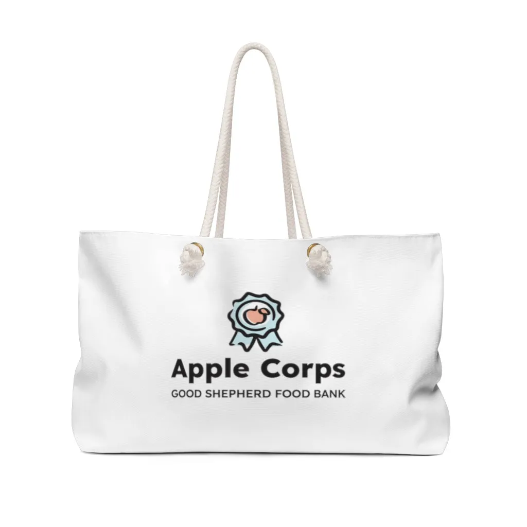 Apple Corps Volunteer - Badge Weekender Bag