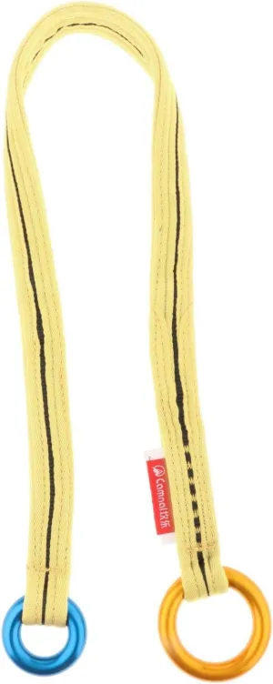 Arborist Friction Saver Retrievable Anchor Climbing Rope Heavy Duty Camp Cambium Saver for Rock Climbing Outdoor Exploring, Yellow 120cm