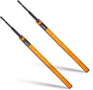 Arborist Rope Protector - 26" PVC/Polyester with Telescopic Fixation Strap & Buckle (2-Pack)