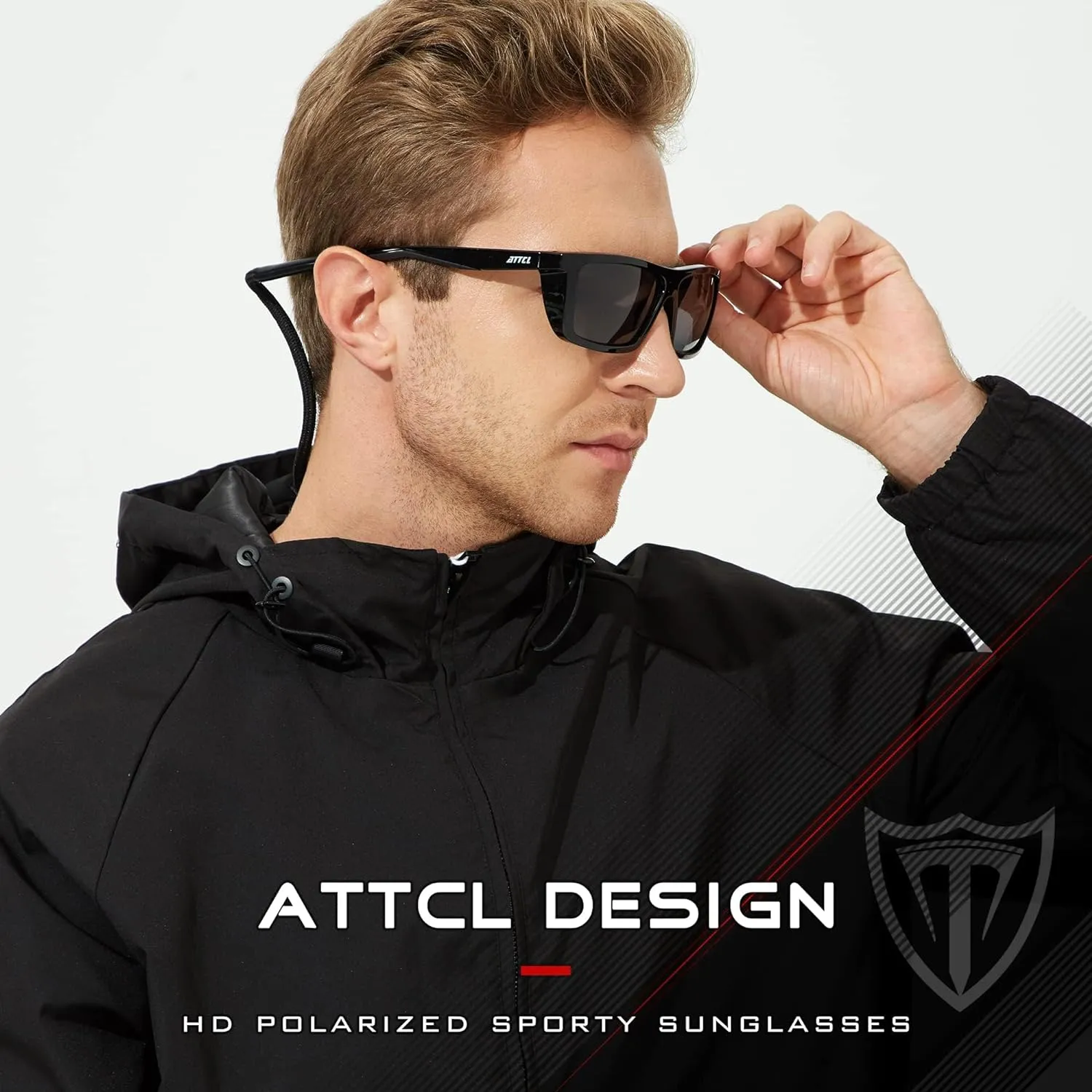 ATTCL Sports Polarized Sunglasses For Men Women Cycling Driving Fishing 100% UV Protection Sunglass