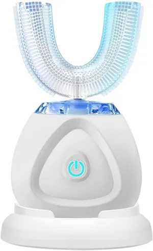 Automatic Toothbrush, Ultrasonic Tooth Brush 360, Teeth whitening Brush with Timer & Wireless Charging 360° Ultrasonic Electric Toothbrush for Adult