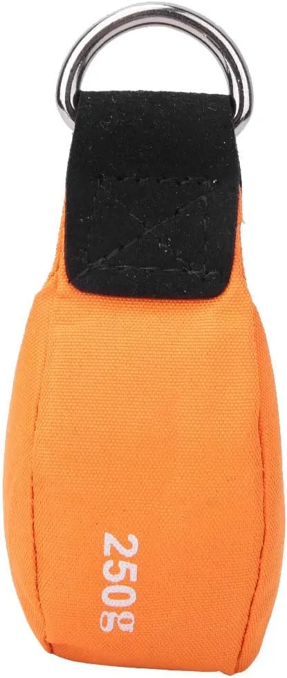 BAFOVY Climbing Throwing Rope Bag, Nylon Beads Tree Small Sandbag for Rock Climbing with Simple Design, Easy to Operate, Suitable for Adventure Activities