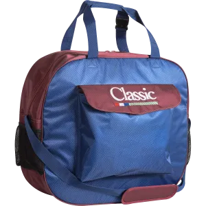 Basic Rope Bag - Navy Chevron / Merlot
